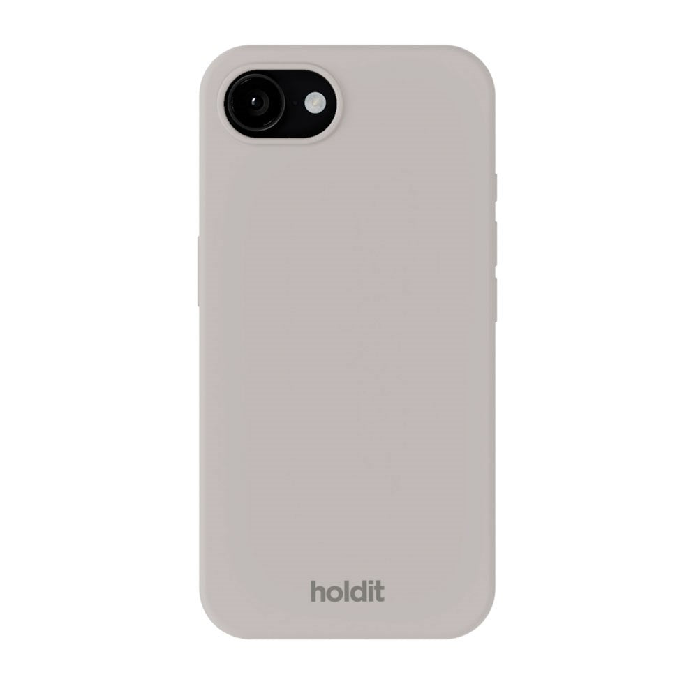 iPhone 17e / 16e Holdit Soft Touch Silikone Mobil Cover - Wool Gray