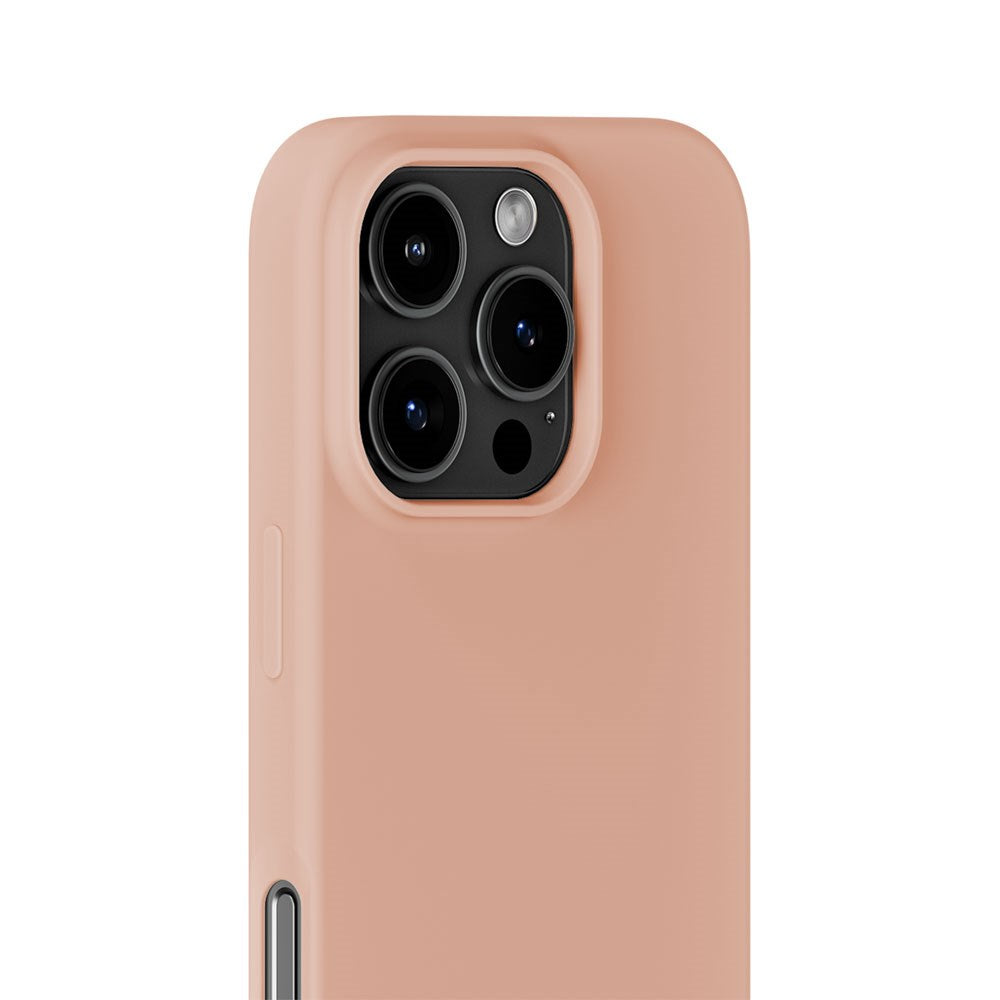 iPhone 16 Pro Max Holdit Soft Touch Silikone Mobil Cover - Bare Pink
