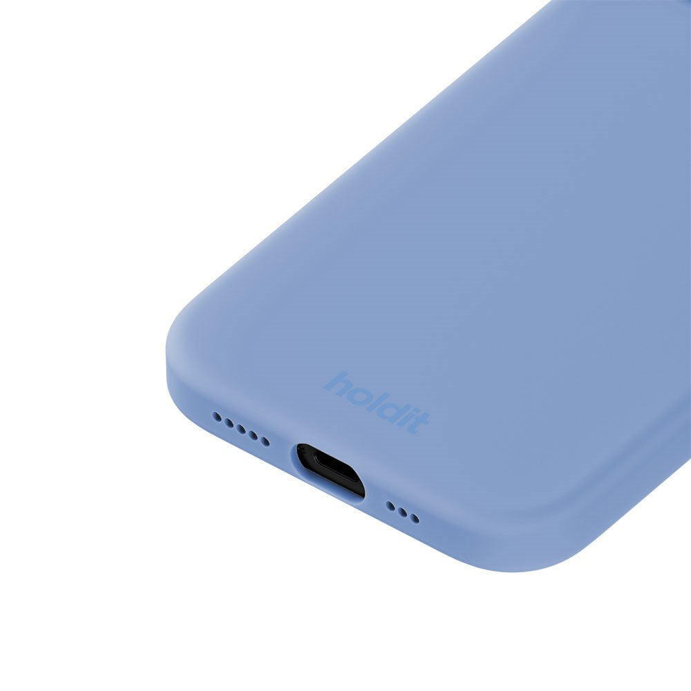 iPhone 14 / 13 Holdit Soft Touch Silikone Mobil Cover - Soft Cobalt