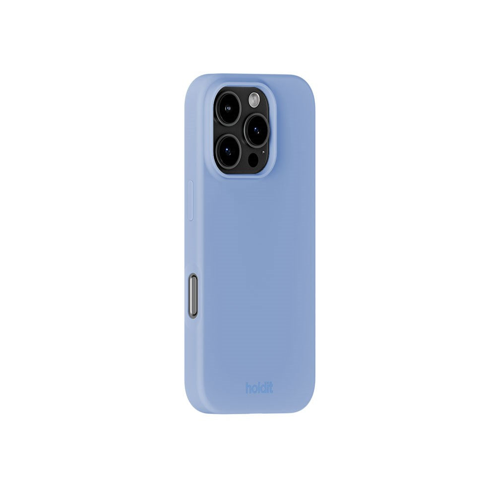 iPhone 16 Pro Max Holdit Soft Touch Silikone Mobil Cover - Soft Cobalt