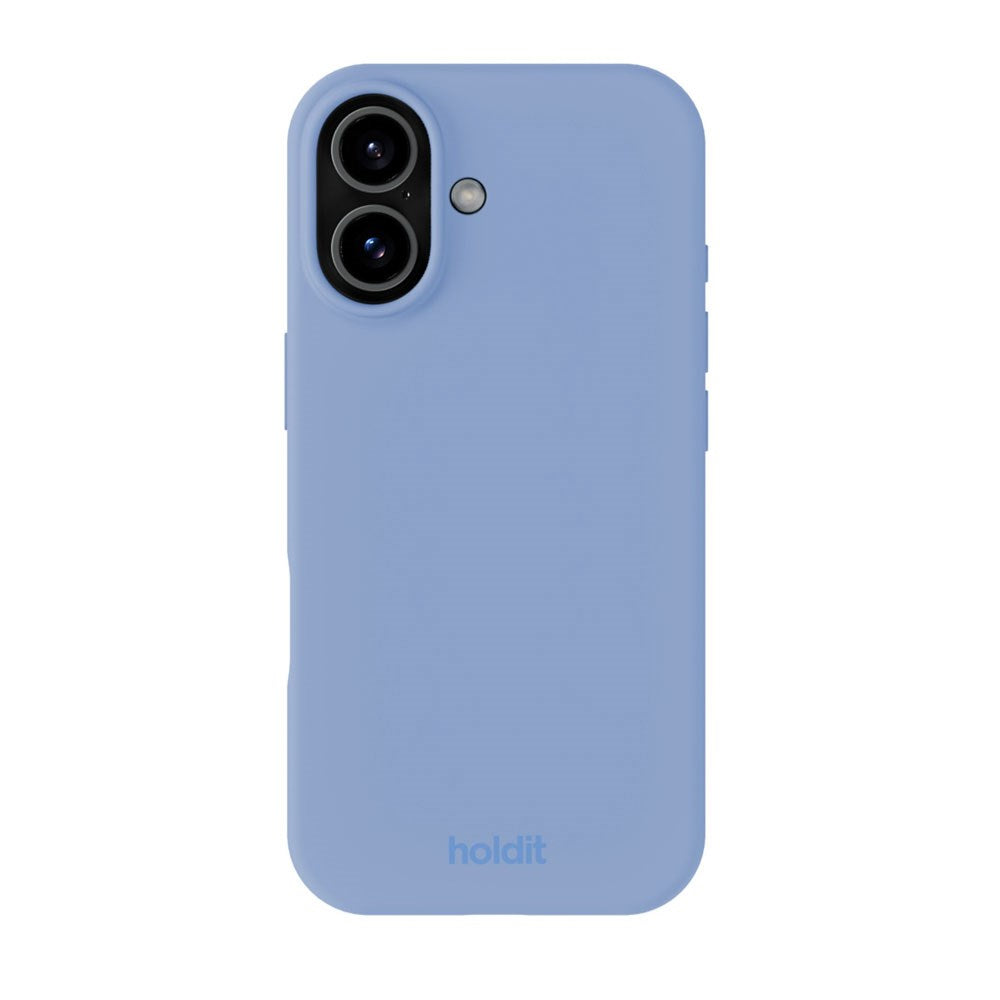 iPhone 17 Holdit Soft Touch Silikone Mobil Cover - Soft Cobalt