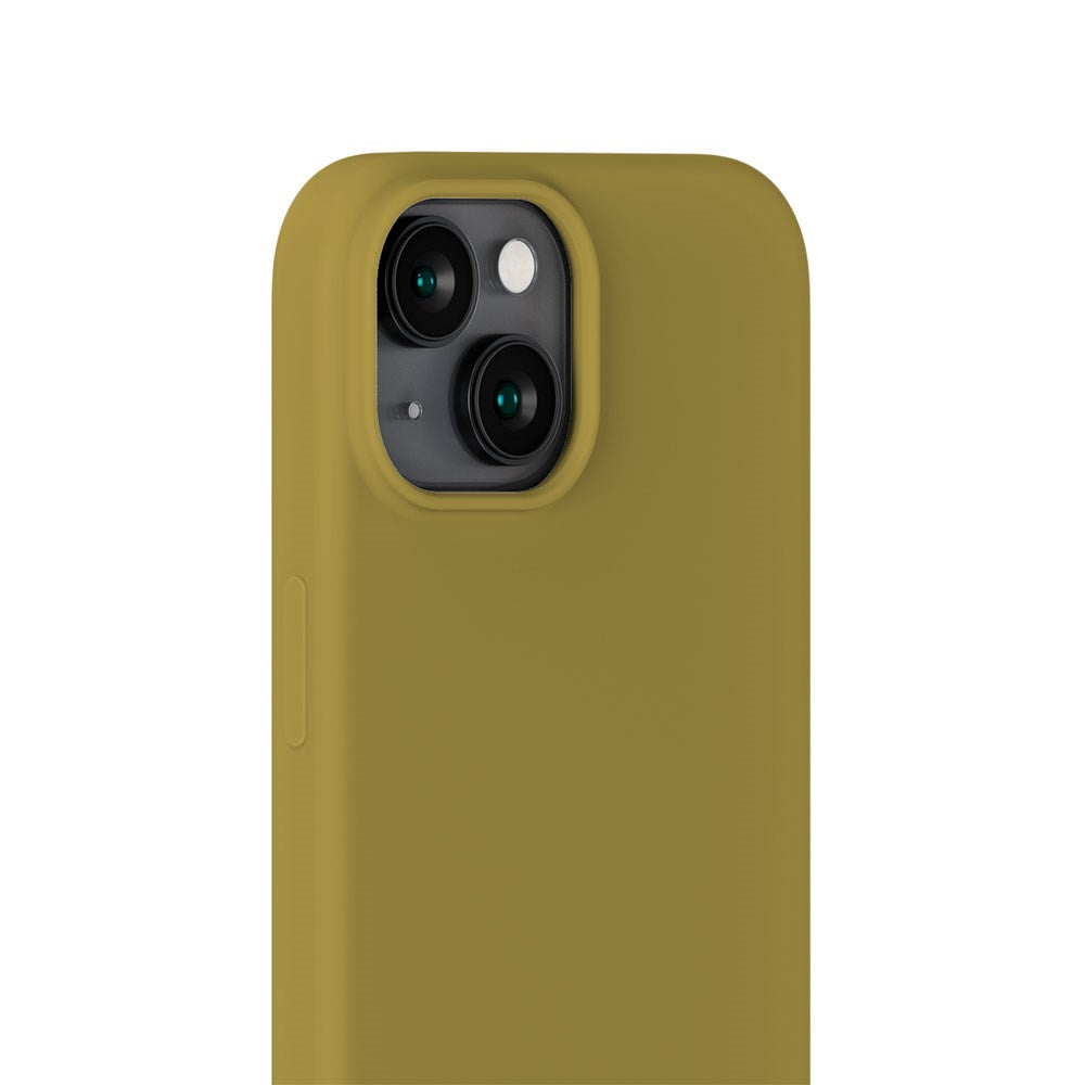 iPhone 14 / 13 Holdit Soft Touch Silikone Mobil Cover - Warm Olive