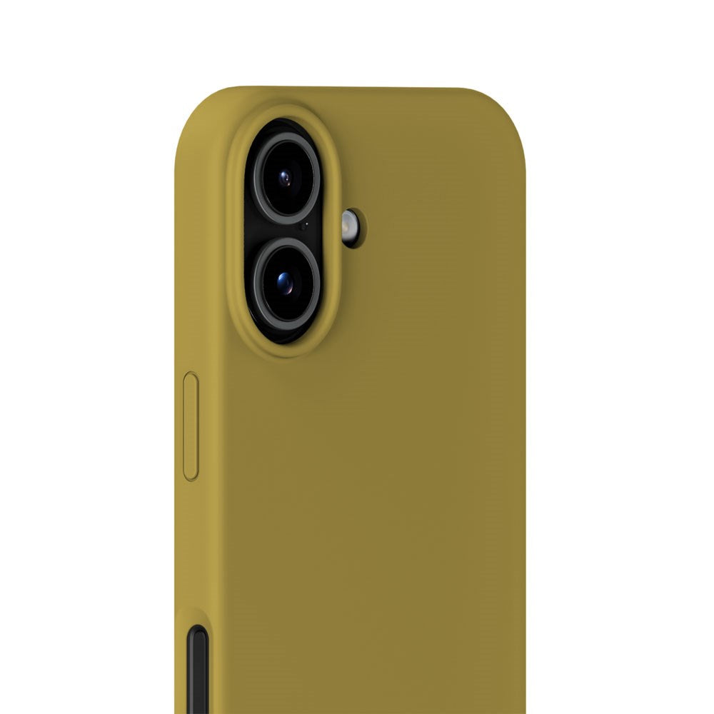 iPhone 17 Holdit Soft Touch Silikone Mobil Cover - Warm Olive