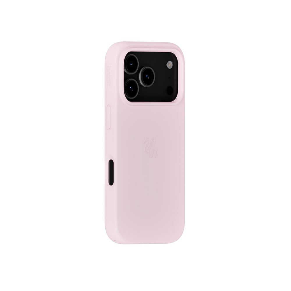 iPhone 17 Pro Holdit Soft Touch MagSafe Silikone Mobil Cover - Pale Pink