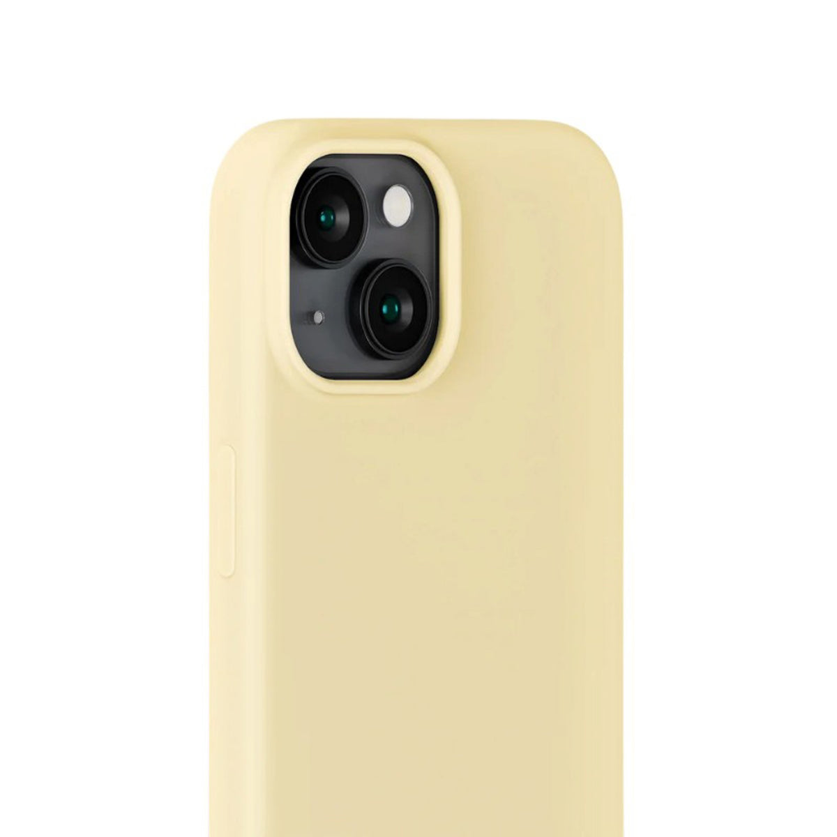 iPhone 15 Holdit Soft Touch Silikone Mobil Cover - Butter Yellow