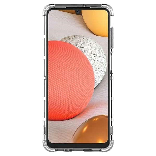 Samsung Galaxy M22 / M32 Fleksibelt Plastik Bagside Cover - Gennemsigtig