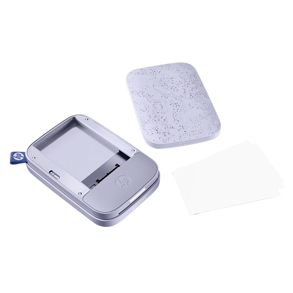 HP Sprocket mobil fotoskriver 5 x 7,6 cm med. Fotopapir - Grå