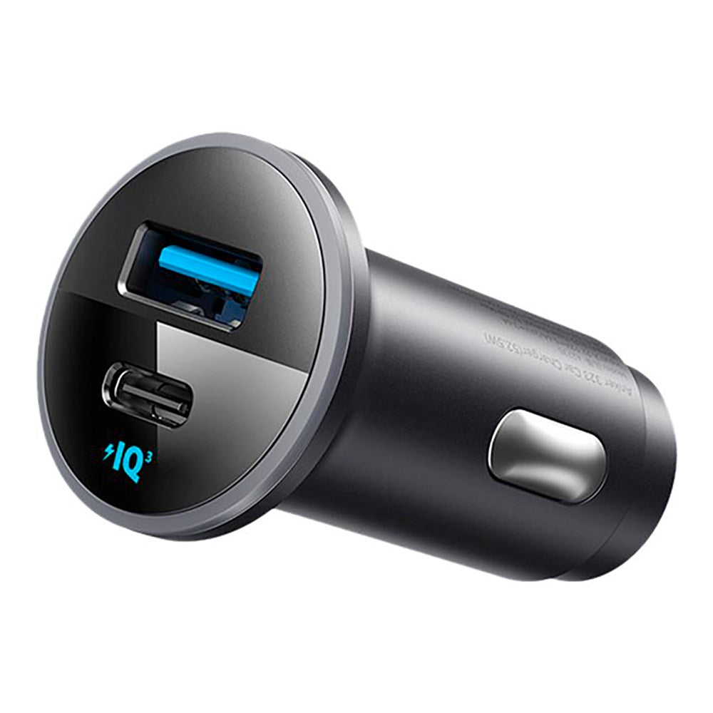 Anker 325 PD Billader 53W m. USB-C & USB-A - Svart