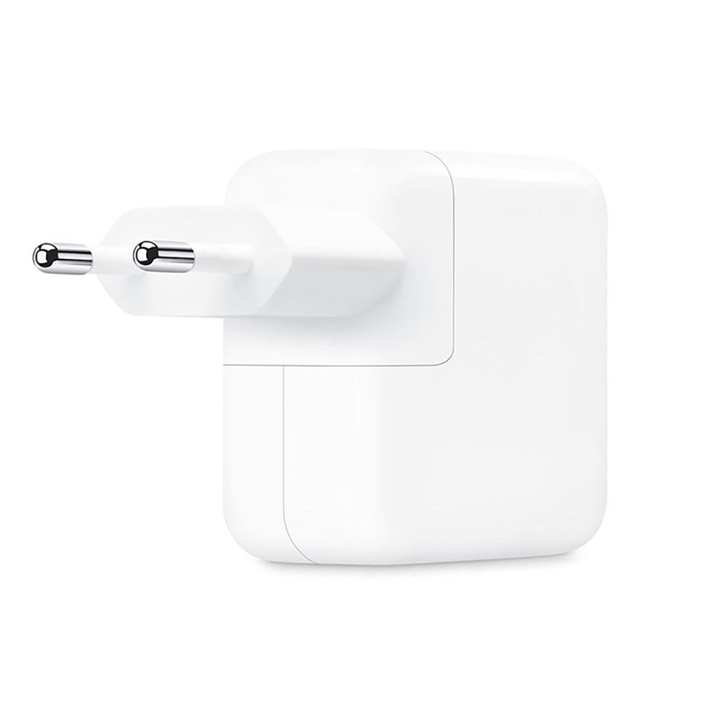 Original Apple Vegglader 35W m. 2 x USB-C - Hvit