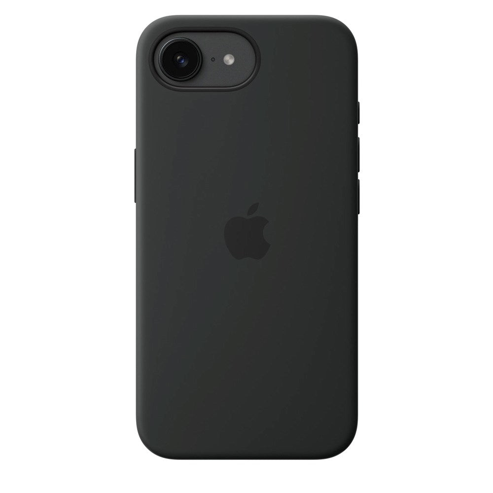 Original Apple iPhone 16e Silikone Bagside Cover - Black (MD3N4ZM/A)