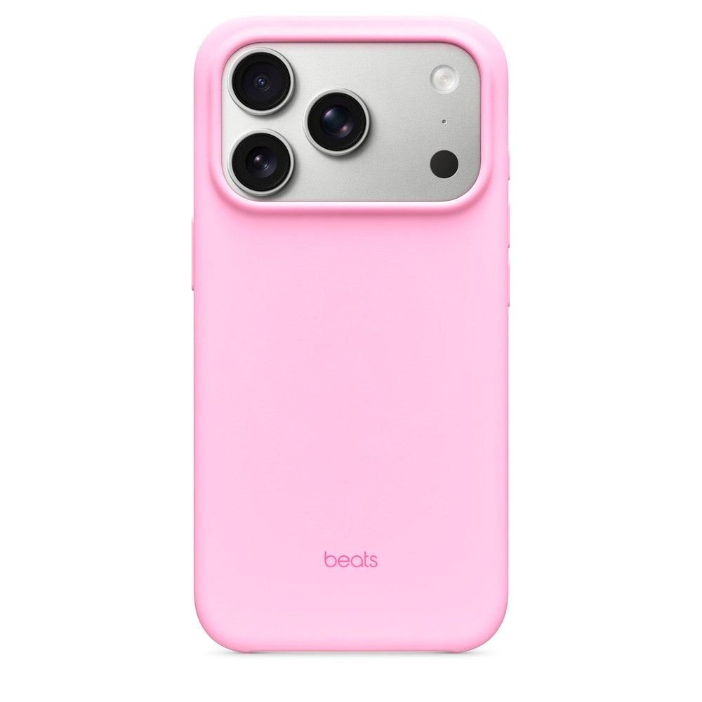 iPhone 17 Pro Beats Bagside Cover - MagSafe Kompatibel - Pebble Pink
