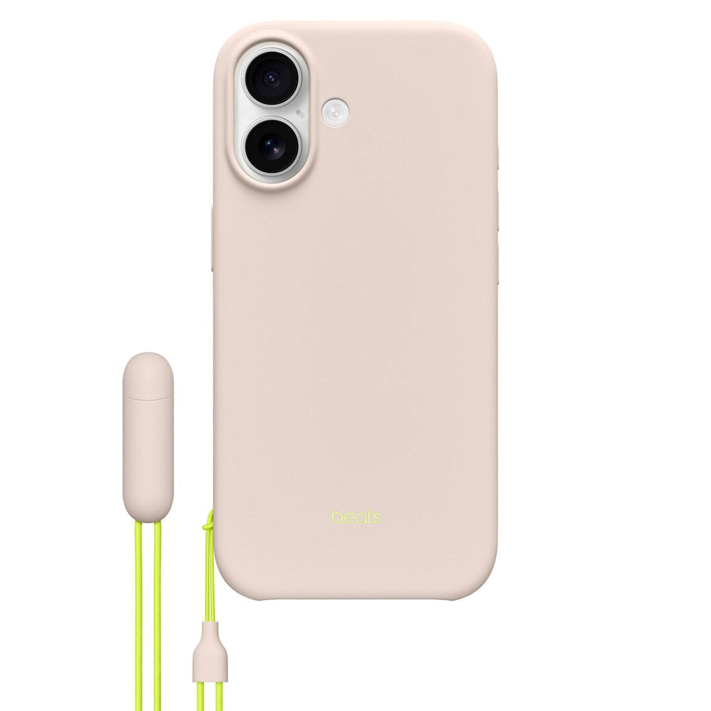 iPhone 17 Beats Cover m. Strop - MagSafe Kompatibel - Lime Stone