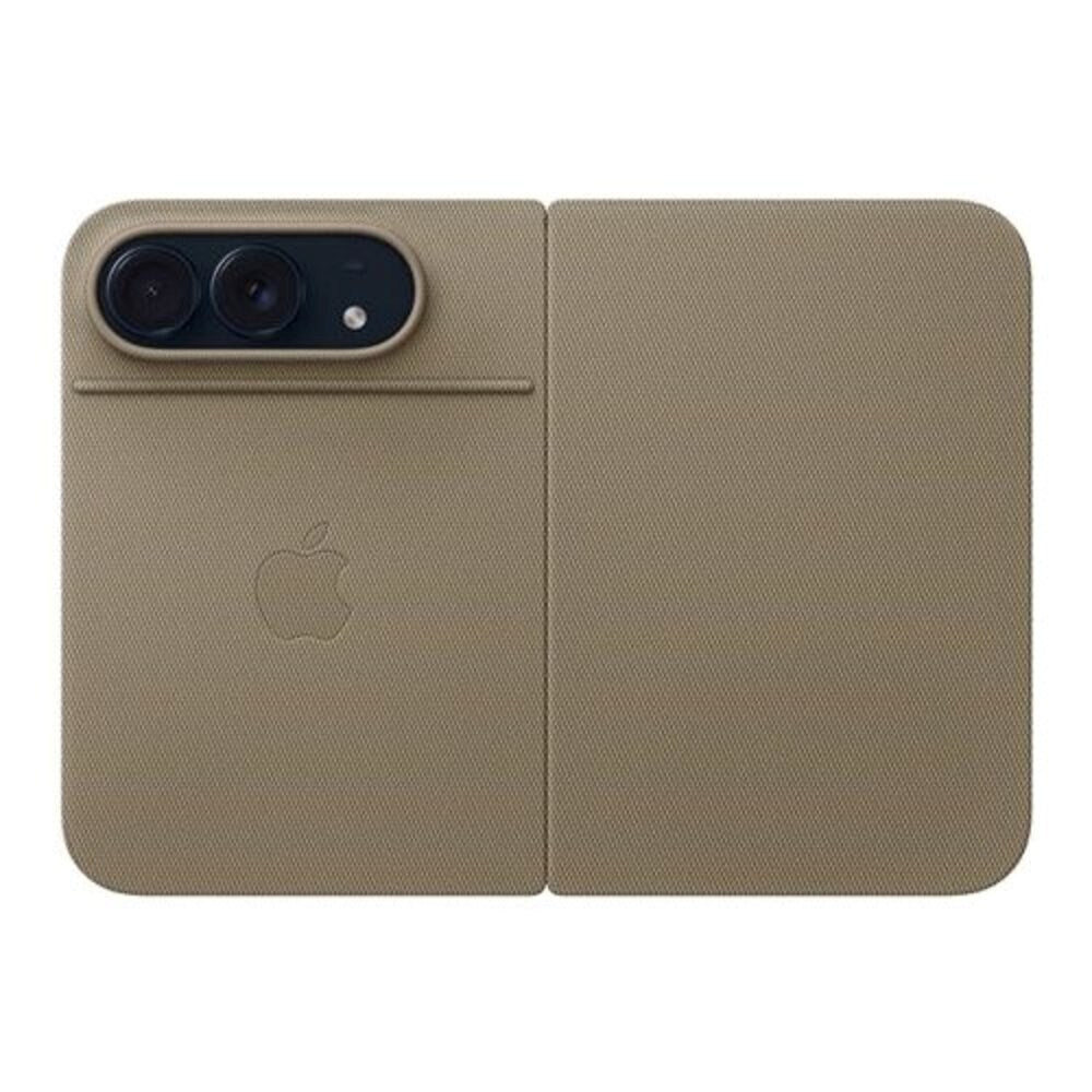 Original Apple iPhone Duo Folio Cover m. Kickstand - MagSafe Kompatibel - Taupe (MKR64ZM/A)