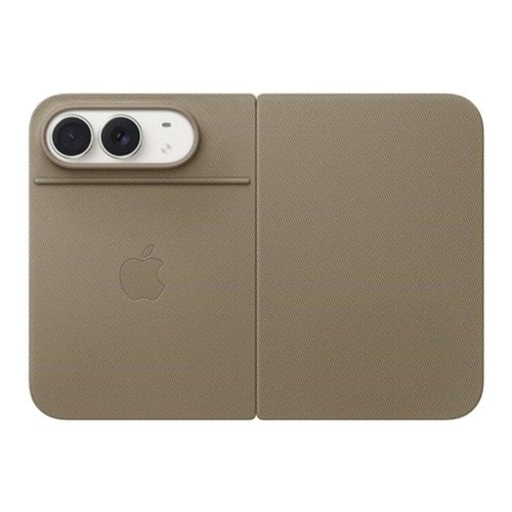 Original Apple iPhone Duo Folio Cover m. Kickstand - MagSafe Kompatibel - Taupe (MKR64ZM/A)