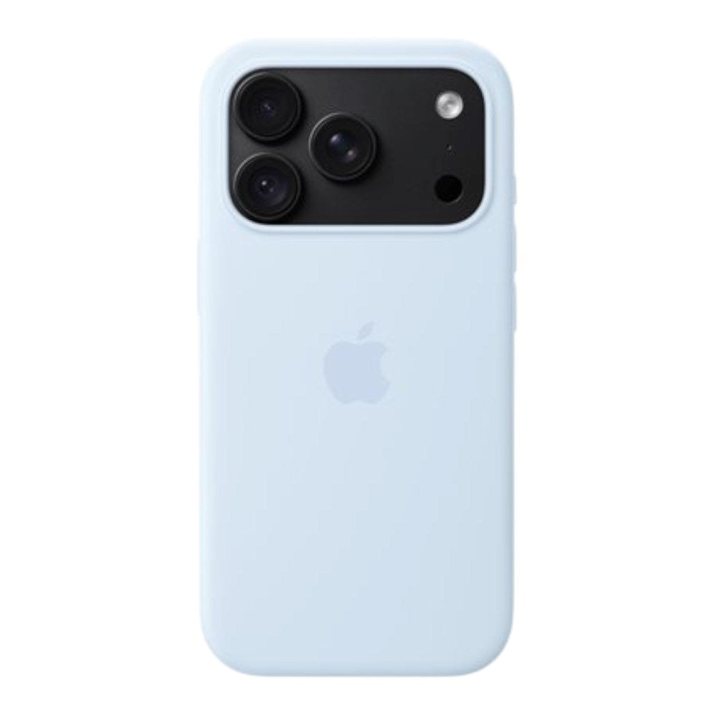 iPhone 18 Pro Original Apple Silikone Cover - MagSafe Kompatibel - Crisp Blue (MK8W4ZM/A)