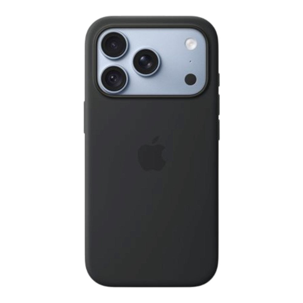 iPhone 18 Pro Original Apple Silikone Cover - MagSafe Kompatibel - Black (MK8Y4ZM/A)