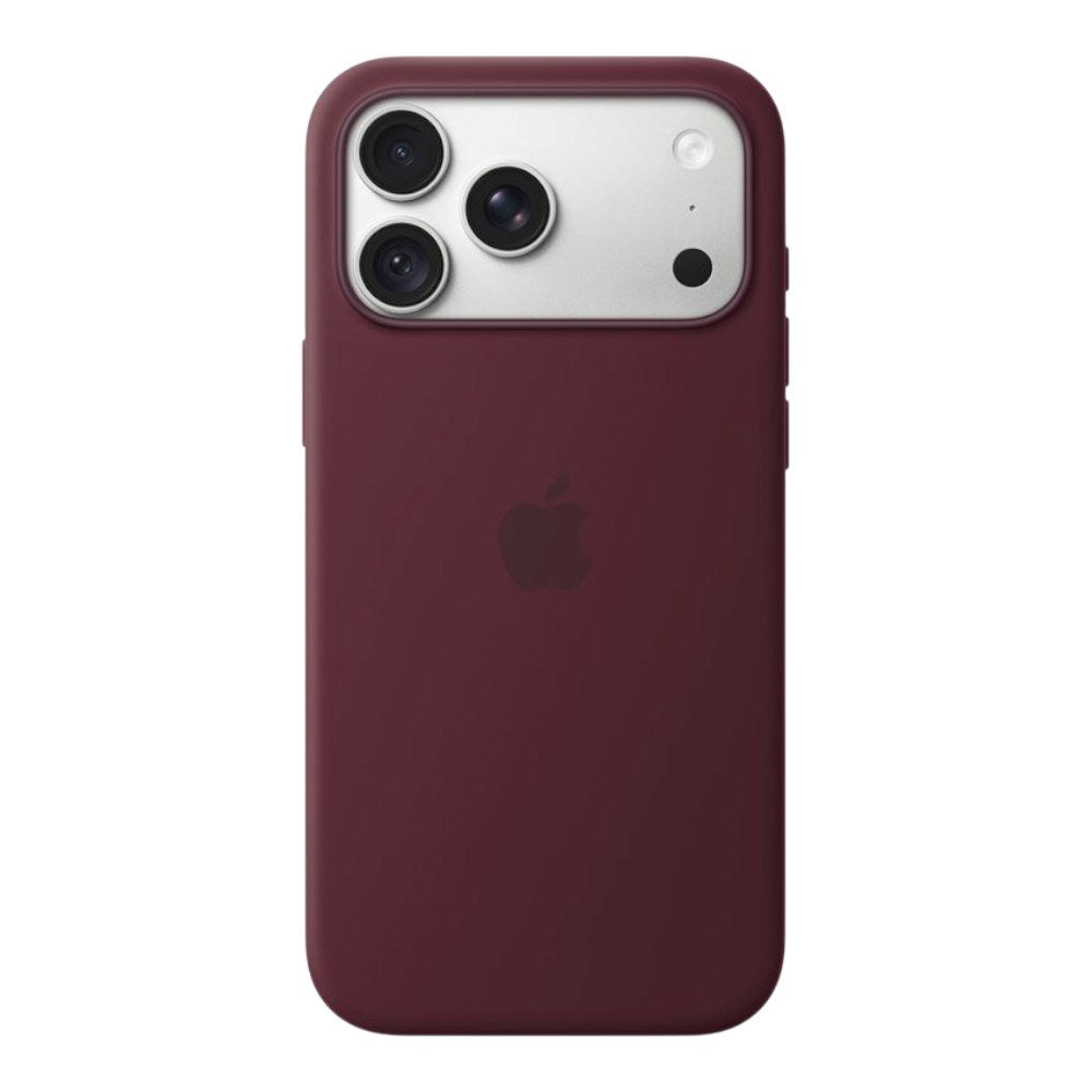 iPhone 18 Pro Max Original Apple Silikone Cover - MagSafe Kompatibel - Burgundy (MK914ZM/A)