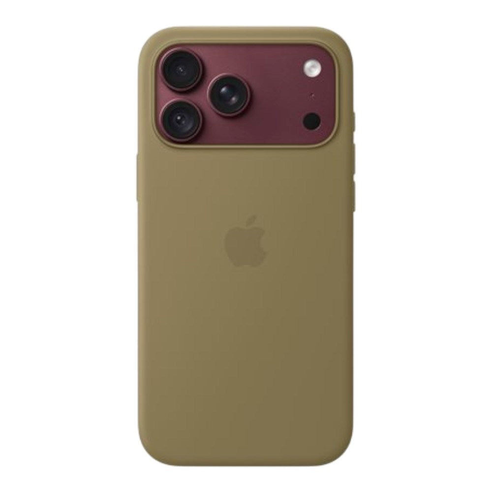 iPhone 18 Pro Max Original Apple Silikone Cover - MagSafe Kompatibel - Olive (MK924ZM/A)
