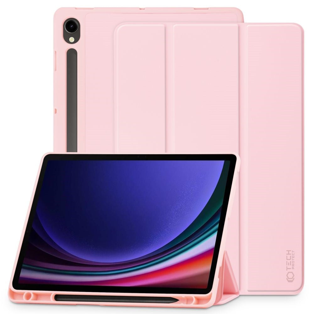 Samsung Galaxy Tab S9 FE Tech-Protect SC Tri-Fold deksel - Rosa