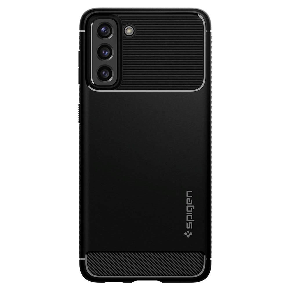Samsung Galaxy S21 Spigen Rugged Armor Deksel - Svart