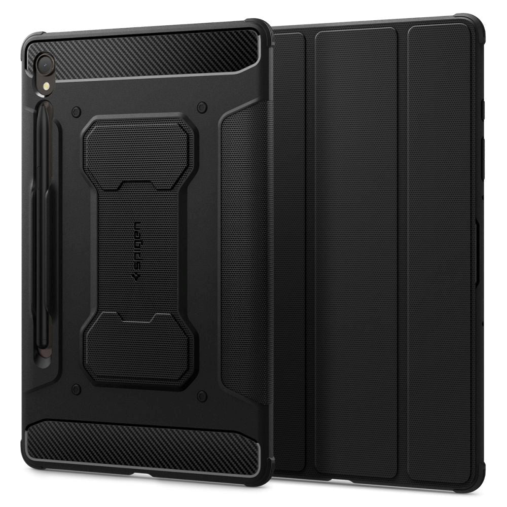 Samsung Galaxy Tab S9 Spigen Rugged Armor Pro Cover - Sort