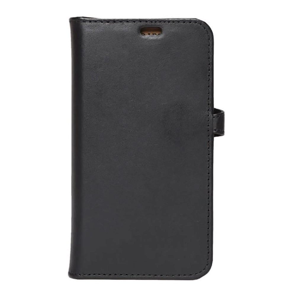 iPhone 12 Mini Buffalo Wallet Læder Cover m. Pung & Magnet - Sort