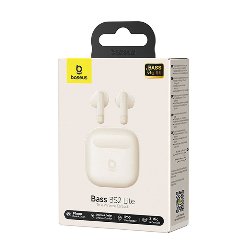 Baseus Bass BS2 Lite True Wireless Earbuds - Lyserød