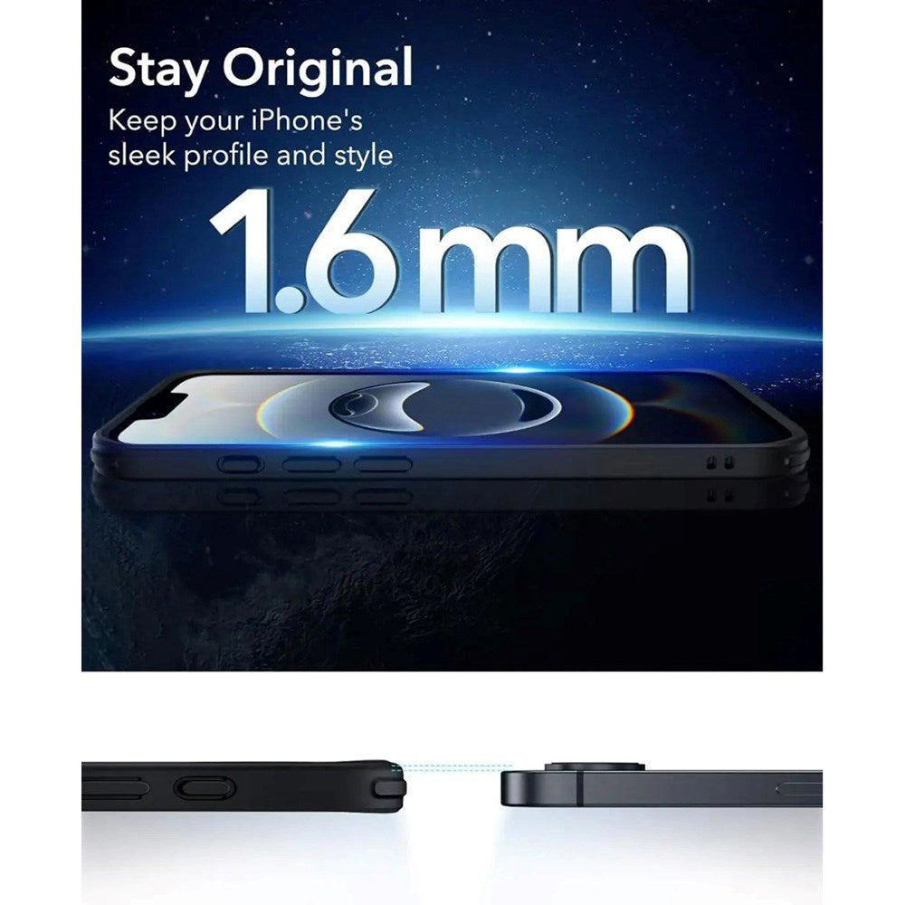 iPhone 16e - ESR Classic Hybrid Cover - MagSafe Kompatibel - Mat Sort