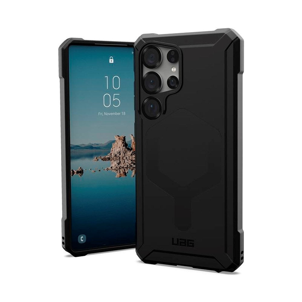 UAG ESSENTIAL ARMOR Series-deksel - Samsung Galaxy S25 Ultra - MagSafe-kompatibel - Svart