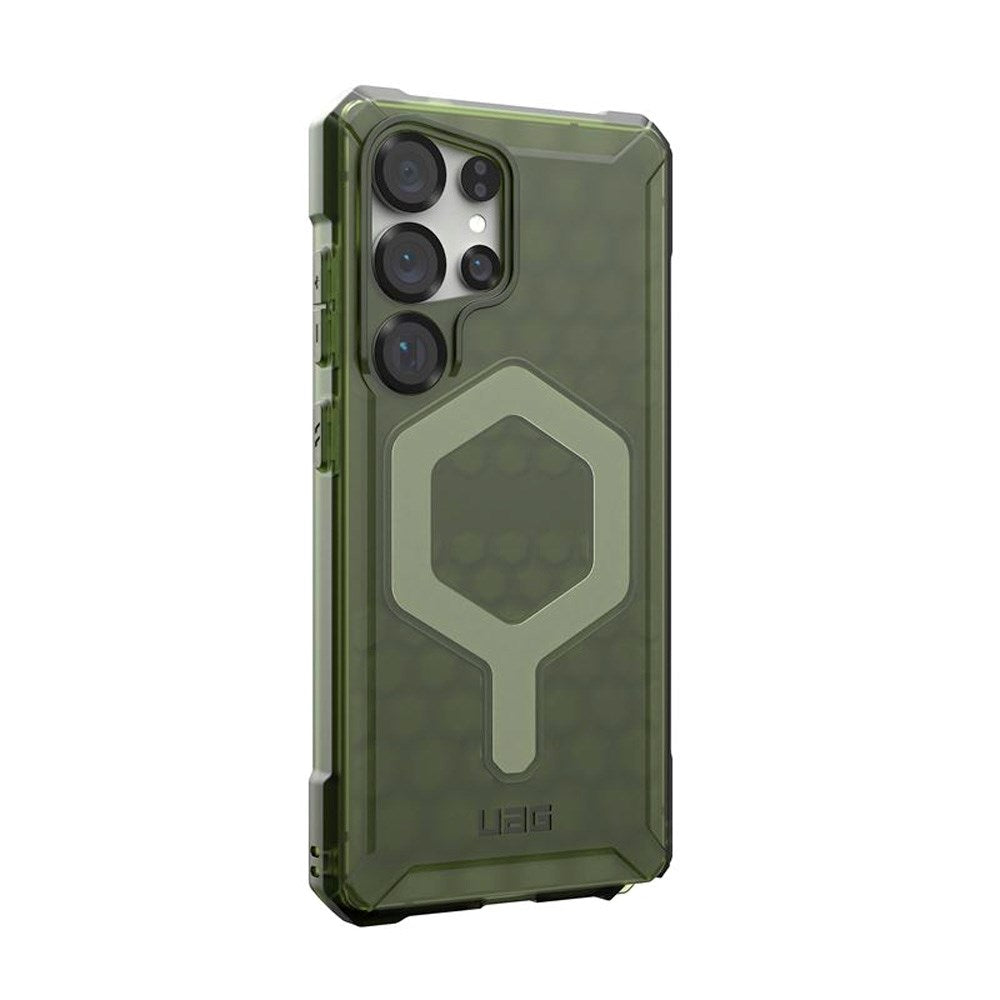 UAG ESSENTIAL ARMOR Series-deksel - Samsung Galaxy S25 Ultra - MagSafe-kompatibel - Oliven