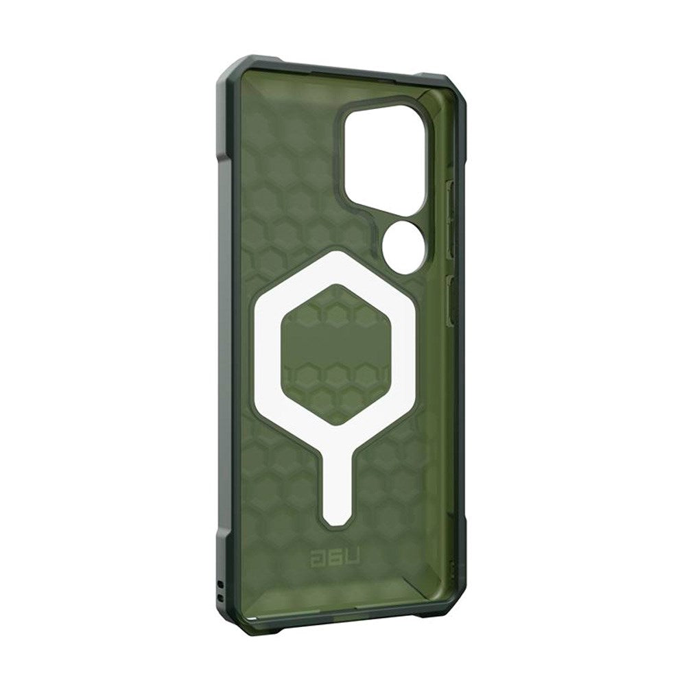 UAG ESSENTIAL ARMOR Series-deksel - Samsung Galaxy S25 Ultra - MagSafe-kompatibel - Oliven