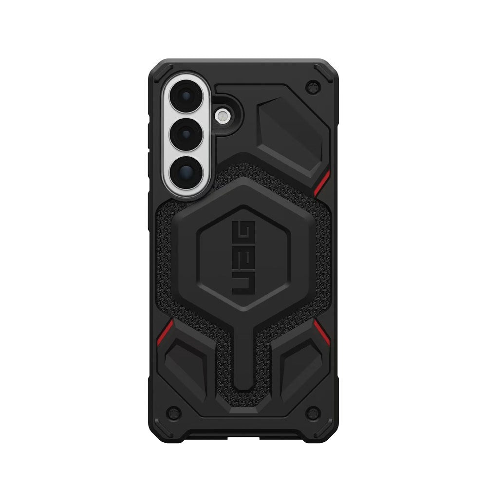 UAG Samsung Galaxy S26+ (Plus) Monarch Pro Kevlar Hybrid Bagside Cover - MagSafe Kompatibel - Sort