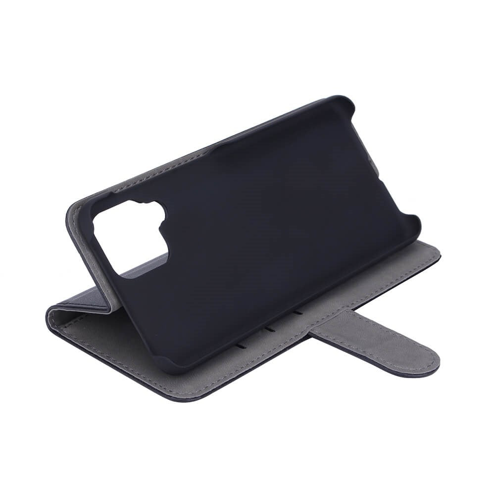 Samsung Galaxy A22 (4G) GEAR Lommebokdeksel i skinn - Svart