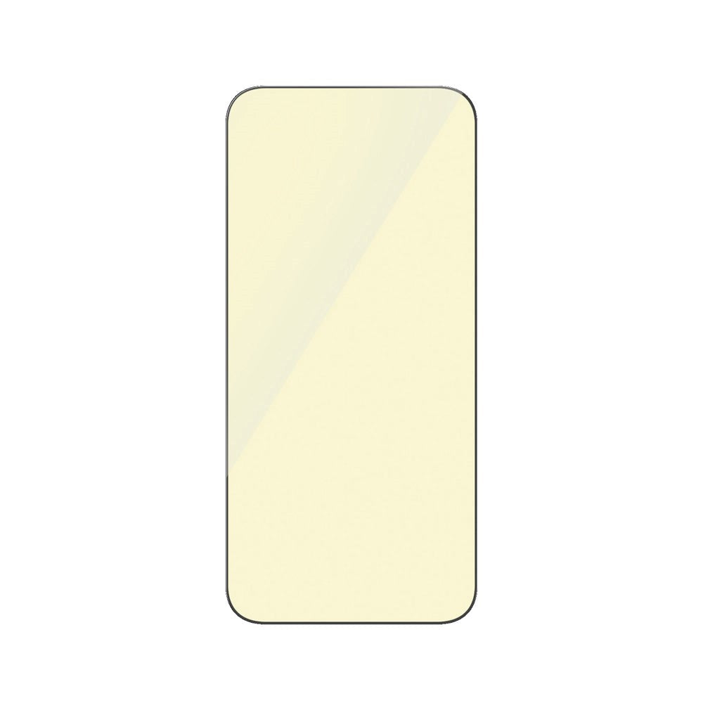 iPhone 15 Pro Max PanzerGlass Ultra Wide Fit Beskyttende glass m. EasyAligner - Anti-reflekterende - Anti-blått lys - Diamantstyrke - Gjennomsiktig / svart kant