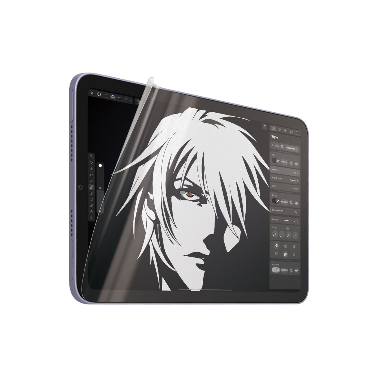 PanzerGlass GraphicPaper skjermbeskytter for iPad Mini (2024/2021) – Ultra-Wide Fit