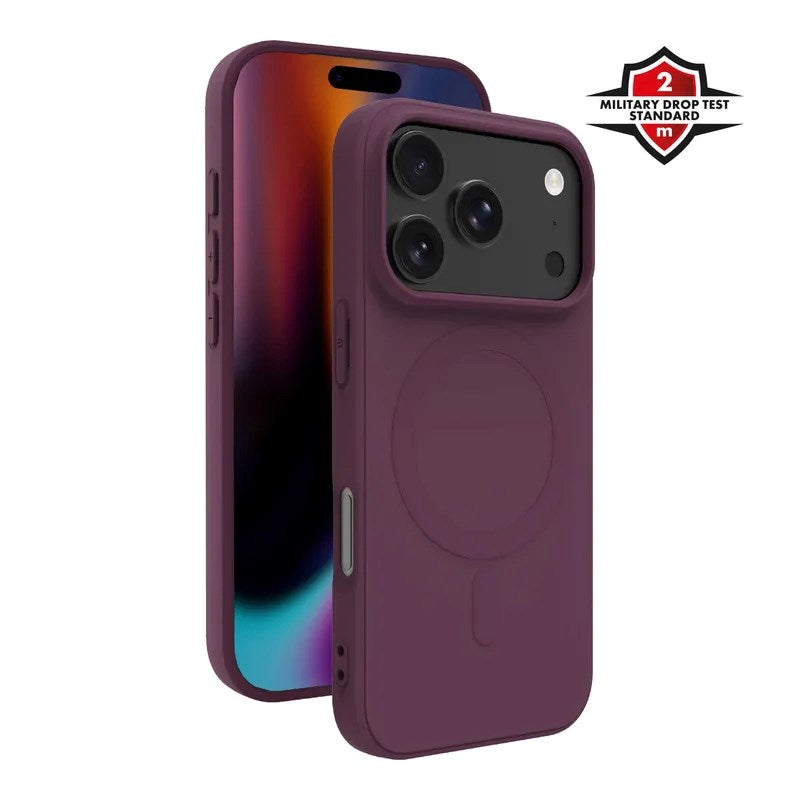 iPhone 18 Pro Max / 17 Pro Max X2O Mag Color Bagside Cover - MagSafe Kompatibel - Lilla