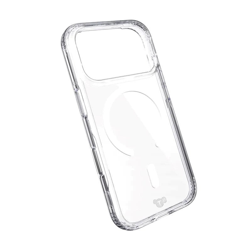 Tech21 iPhone 18 Pro / 17 Pro EVO Clear Mobil Cover - MagSafe Kompatibel - Gennemsigtig