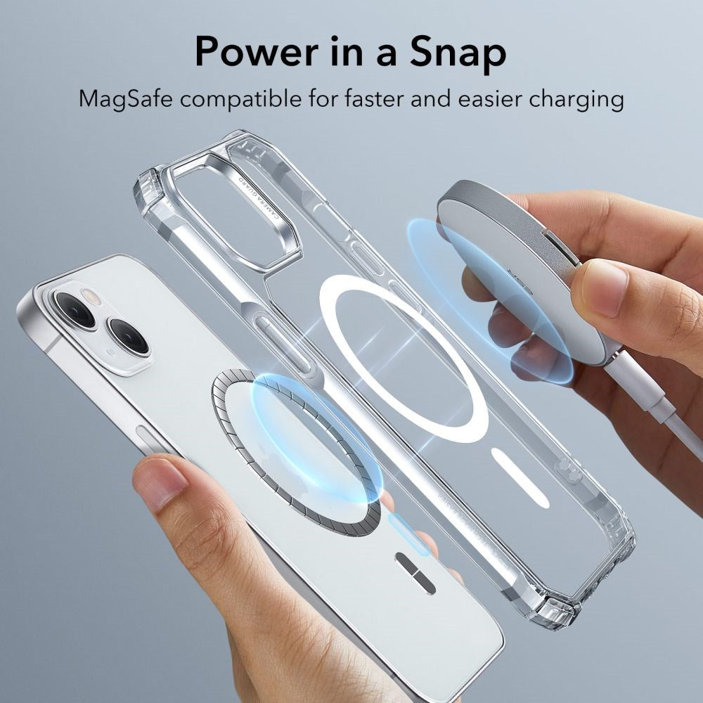 iPhone 14 Pro Max ESR Air Armor Halolock Bagside Cover - MagSafe Kompatibel - Gennemsigtig