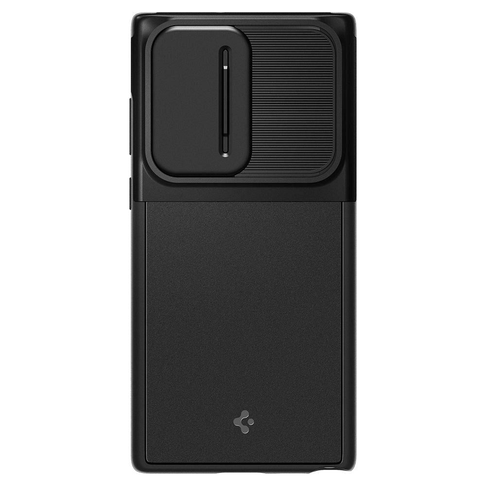 Spigen Optik Armor Samsung Galaxy S22 Ultra Deksel - Svart
