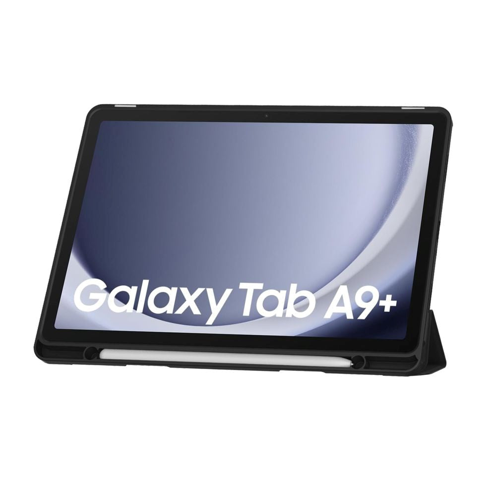 Samsung Galaxy Tab A9+ (Plus) Tech-Protect SC Tri-Fold deksel - Svart