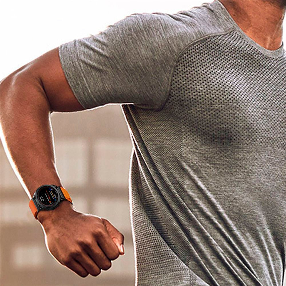 Universal Garmin 22 mm QuickFit Tech-Protect Nylon Pro Strap - Grønn