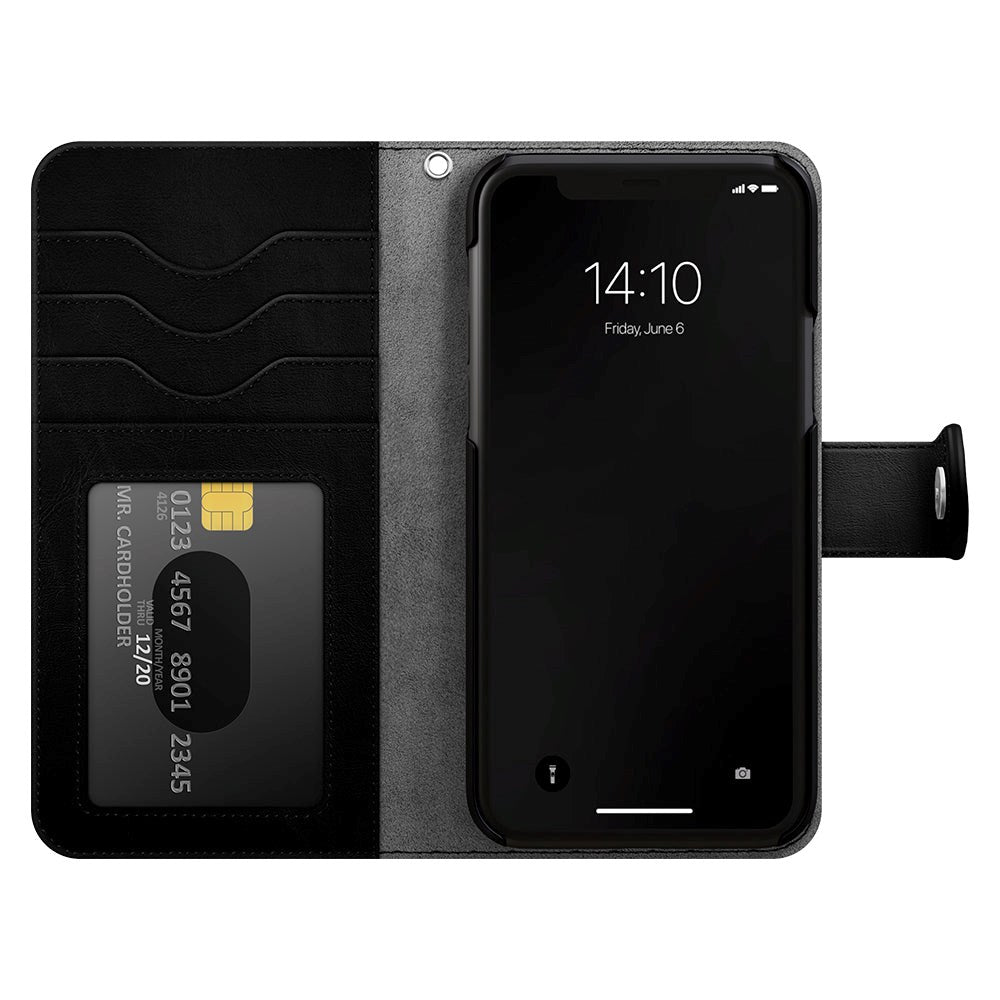 iDeal Of Sweden iPhone 14 / 13 Magnet Wallet+ Flip Deksel - Svart