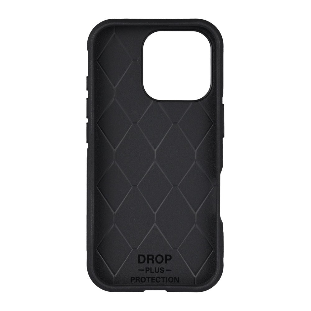 iPhone 16 Pro Essentials Rugged Bagside Cover - MagSafe Kompatibel - Sort