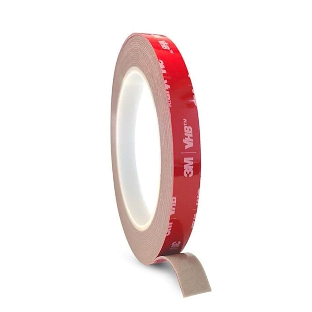 Lysløsninger - Dobbeltsidig selvklebende tape 3M VHB - 12mm bred - 5m - Gjennomsiktig