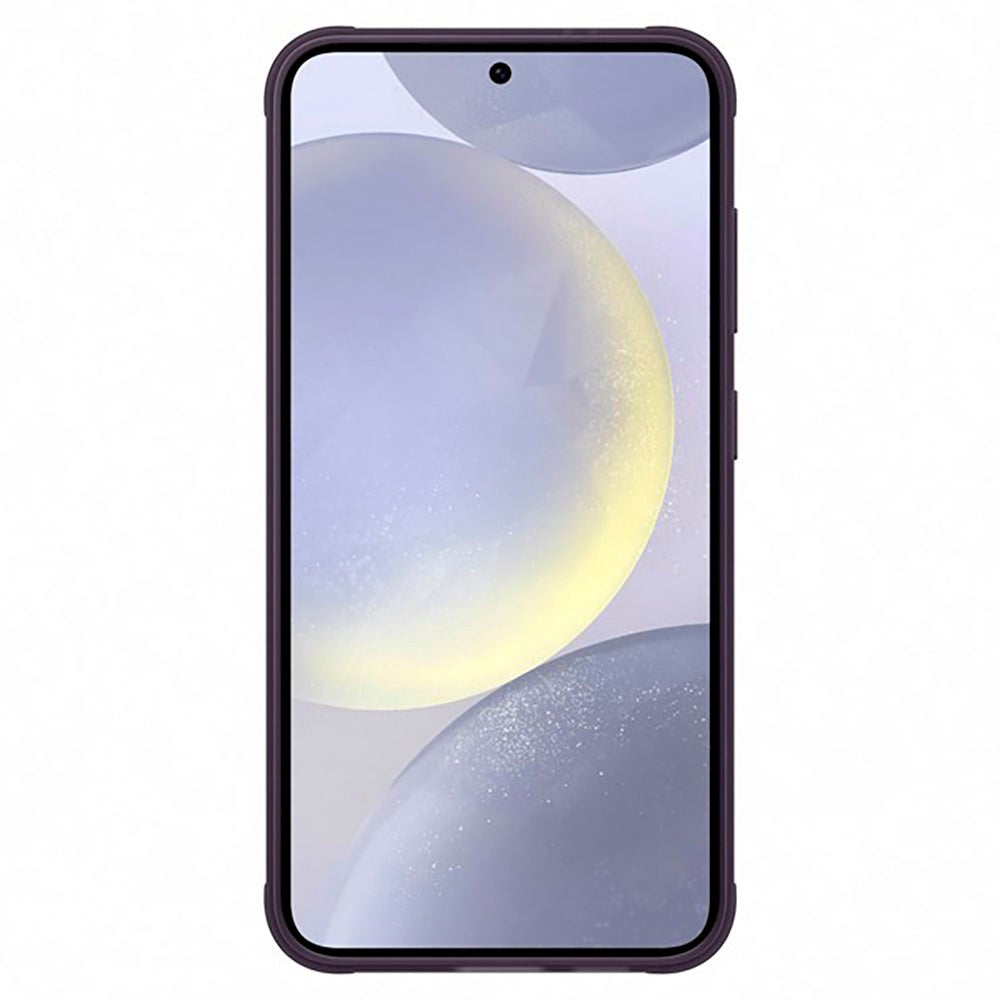 Originalt bakdeksel til Samsung Galaxy S24 Shield - mørk lilla (GP-FPS921SACVW)