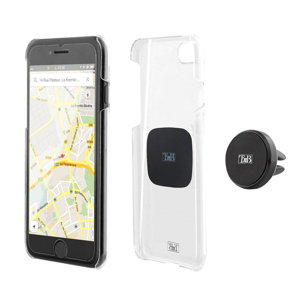 Mobiltelefonholder for bil - Magnetisk - T'NB - Svart