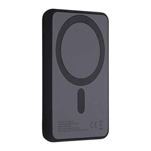 T'NB 5000 mAh MagSafe Powerbank med stativ - Svart