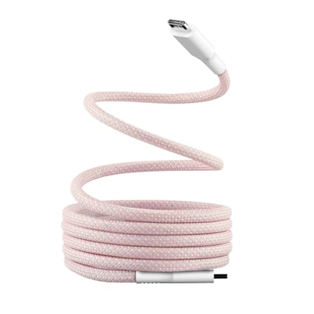 T'NB - 60 W magnetisk USB-C til USB-C-kabel - 1,5 m - Rosa