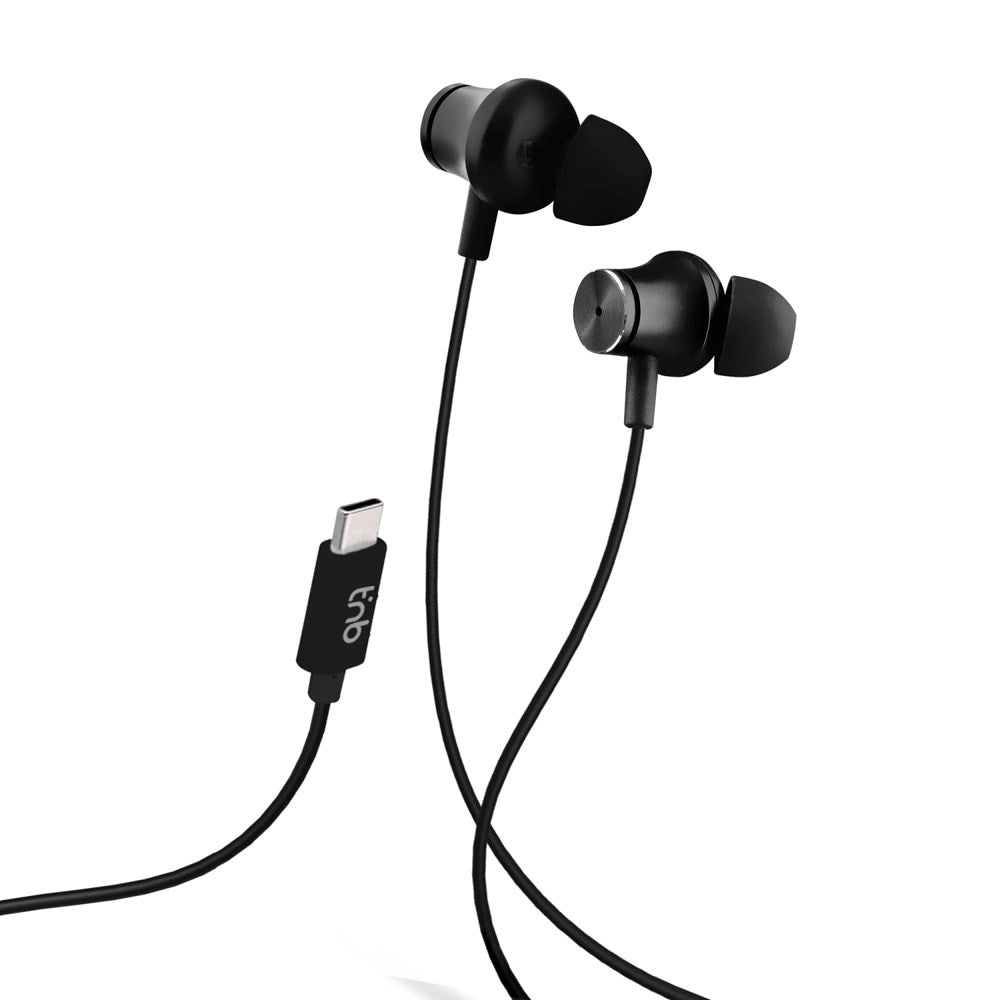 T'NB - In-Ear Høretelefoner USB-C - ANC - Sort
