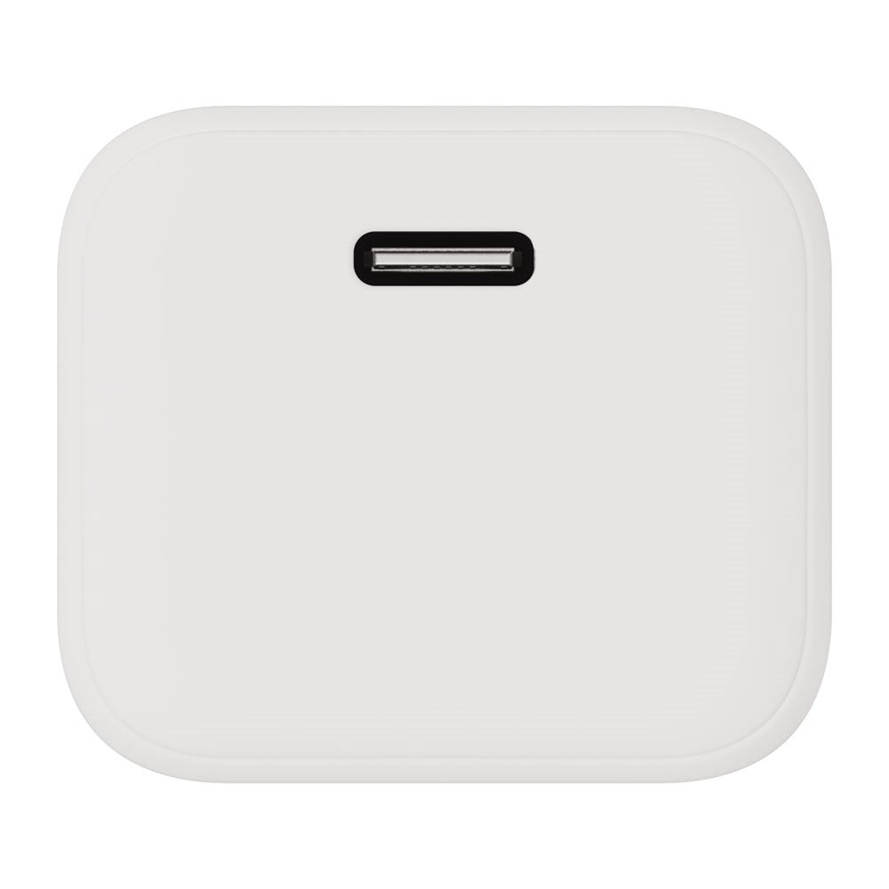 X2O Vægoplader m. 1x USB-C & 1x USB-C Kabel - 1.2m / 25W - Hvid